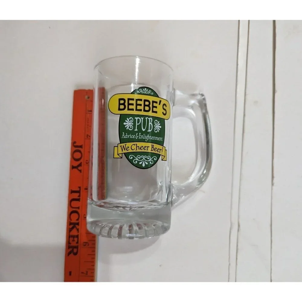 BEEBE'S PUB Advice & Enlightenment No Cheer‎ Beer glass beer mug 12pz